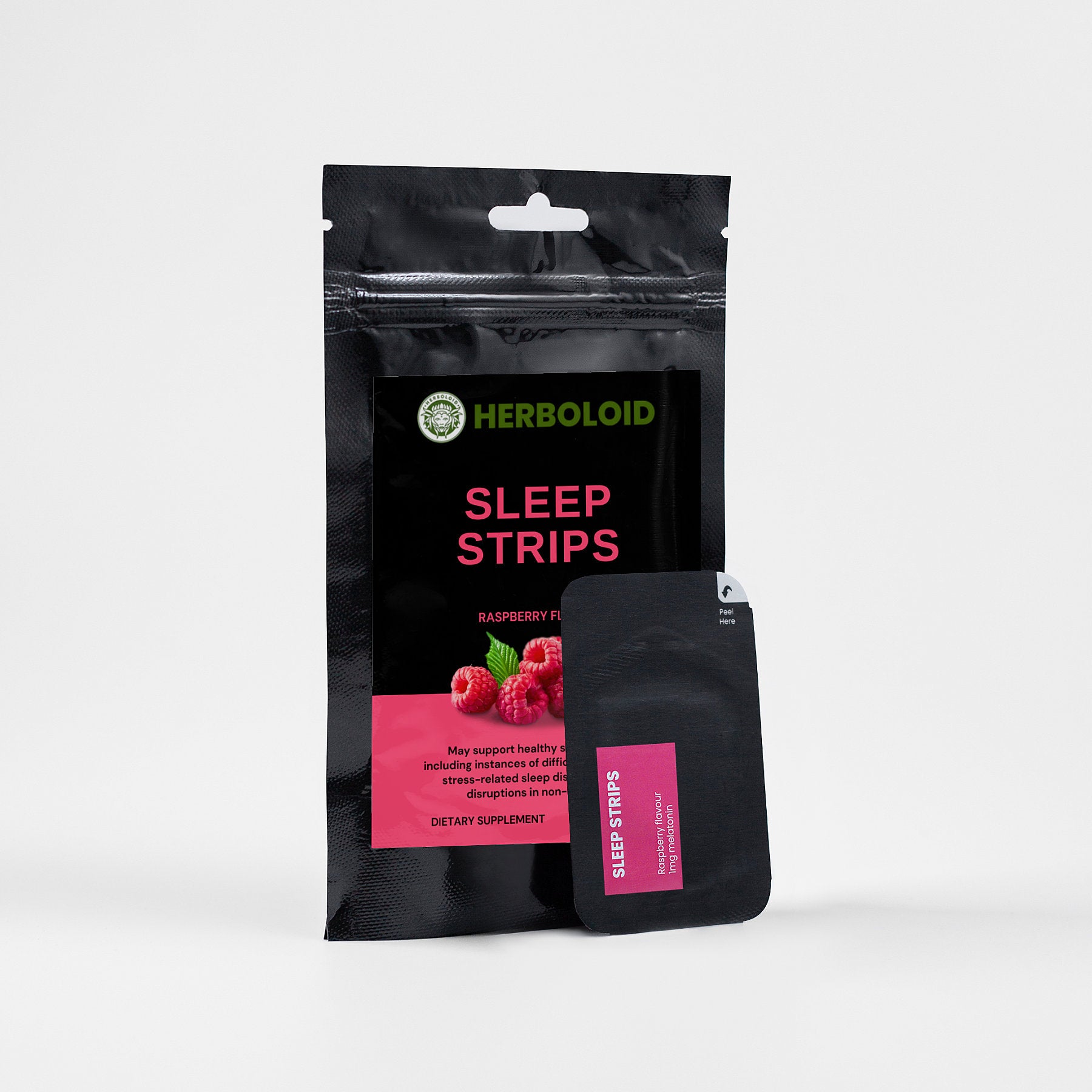Sleep Strips, Raspberry flavor