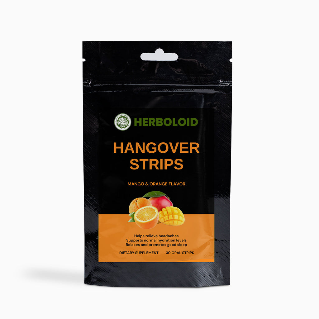 Hangover Strips, Relaxed and promotes good sleep