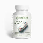 Probiotic 40 Billion with Prebiotics HERBOLOID,Helps Strengthen the body's defenses, Boosts digestive health