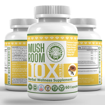 <transcy>MUSH.ROOM (10X Mushroom Blend) สมุนไพรเสริมสุขภาพ</transcy>