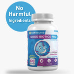 Herboloid Good Biotics PRO Probiotics Dietary Supplement I 40 Billion CFU I Liver, Intestinal, Gut Health I Metabolism, Detox, Cleanse I Shelf Stable, No Refrigeration, Targeted-Release