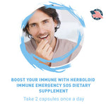 Herboloid Dietary Immune Health Supplements for Good Digestion, Vitamins for Immune Health,Immunity Booster Capsules for Cell Growth