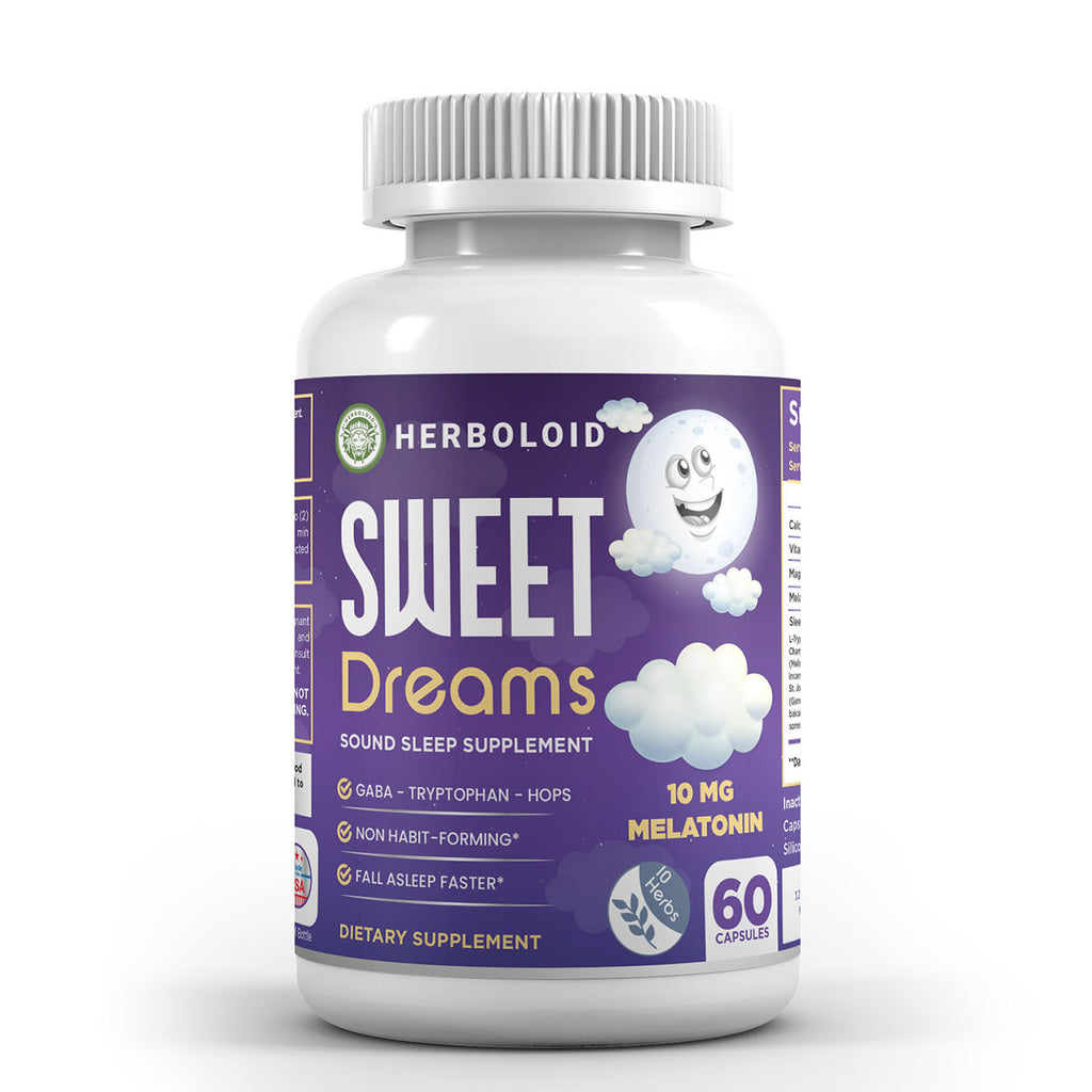 <transcy>Herboloid Sweet Dreams อาหารเสริมเพื่อการนอนหลับ</transcy>