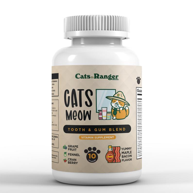 Herboloid Cats Ranger Cats Meow All Natural Tooth and Gum Blend